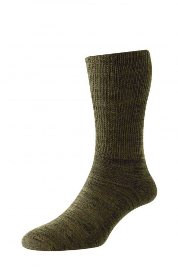 Lightweight Diabetic Cotton Socks (with Comfort Top) - HJ1353