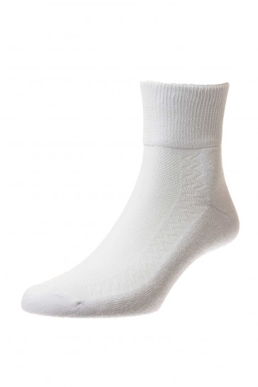 Diabetic Low-Rise Socks (with Comfort Top) - Cotton - HJ1361