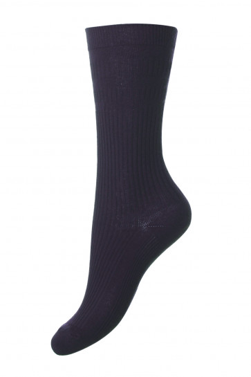 EXTRA WIDE - Softop® Socks - Ladies' Cotton Rich - HJ191L