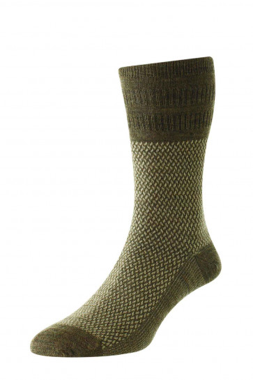 Jacquard Wool Softop® Men's Socks - HJ972