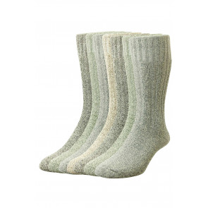 7-Pairs - Boot Socks - Cotton Rich HJ212/7PK - (UK 6-11)