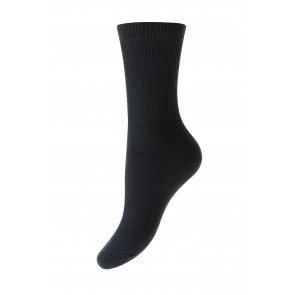 Diabetic Sock - Women's Cotton Socks (with Comfort Top) - HJ1351L