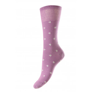 Daisy Cotton Comfort Top Women's Socks - HJ530