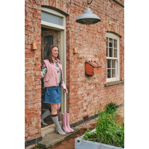 Stripe Women's Welly Socks - HJ600