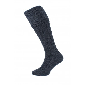 Premium Kilt Socks - Marl (With Fancy Turn-Over-Top) - HJ865C
