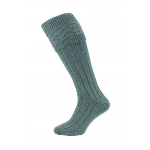 Premium Kilt Socks - Marl (With Fancy Turn-Over-Top) - HJ865