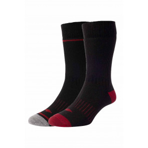 Thermal Workwear Brushed Men's Socks 2-Pair Pack - HJ9 