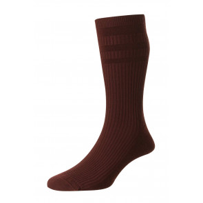 Mens 12 Pair Pack Thin Stripe Casual Formal Everyday Cotton Gentle Easy Top Non Elastic Socks UK 6-11 