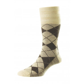 Argyle -Wool Softop®  Men's Socks - HJ96C