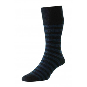 Classic Stripe Wool Softop® Men's Socks - HJ973