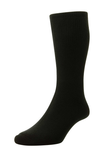 3-Pair Pack - Diabetic Cotton Socks - HJ1351/3PK - (Standard UK 11-13 ...