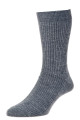 HJ70 - Mid Grey - 6-11 - Immaculate™ Wool Rich Socks (with Lycra®) 