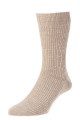 HJ70 - Oatmeal - 6-11 - Immaculate™ Wool Rich Socks (with Lycra®) 