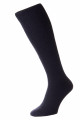 HJ75 - Black - 6-11 - Immaculate™ Half-Hose Wool Rich Socks (with Lycra®) 