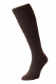 HJ77 - Dk Brown - 6-11 - Immaculate™ Long Wool Rich Socks (with Lycra®)