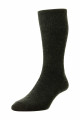 HJ1352 - Charcoal - 6-11 - Diabetic Sock - Wool