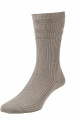 HJ191H - Mink - 6-11 - EXTRA WIDE - Softop® Socks - Cotton Rich