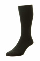 HJ48 - Black - 6-11 - Bright Colours Fashion Sock