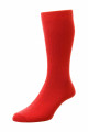 HJ48 - Bright Red - 6-11 - Bright Colours Fashion Sock