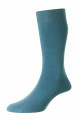 HJ48 - Dusty Blue - 6-11 Bright Colours Fashion Sock 