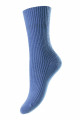HJ501 - Blueberry - 4-7 - Cashmere Blend Lounge Socks 