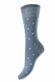 Daisy Cotton Comfort Top Women's Socks - HJ530-Denim