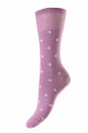 Daisy Cotton Comfort Top Women's Socks - HJ530-Violet