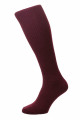 HJ77 - Burgundy - 6-11 - Immaculate™ Long Wool Rich Socks (with Lycra®)