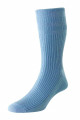HJ91 - Light Blue - 6-11 - Men's Cotton Softop® Socks - Original Cotton Rich