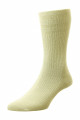 HJ1910 - Oatmeal - 6-11 - EXTRA WIDE Softop® Socks - Bamboo