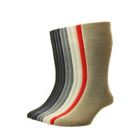 HJ90 - 10-Pairs (11-13) Men's Wool Softop® Socks 