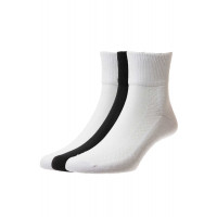 3-Pairs - Diabetic Cotton Low-Rise Socks - HJ1361/3PK - (UK 6-11)