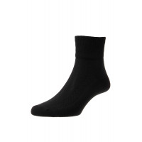 Diabetic Low-Rise Women's Socks (with Comfort Top) - Cotton - HJ1361W