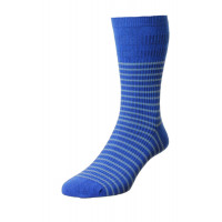 Men's Stripe Cotton Softop® Socks - HJ940C